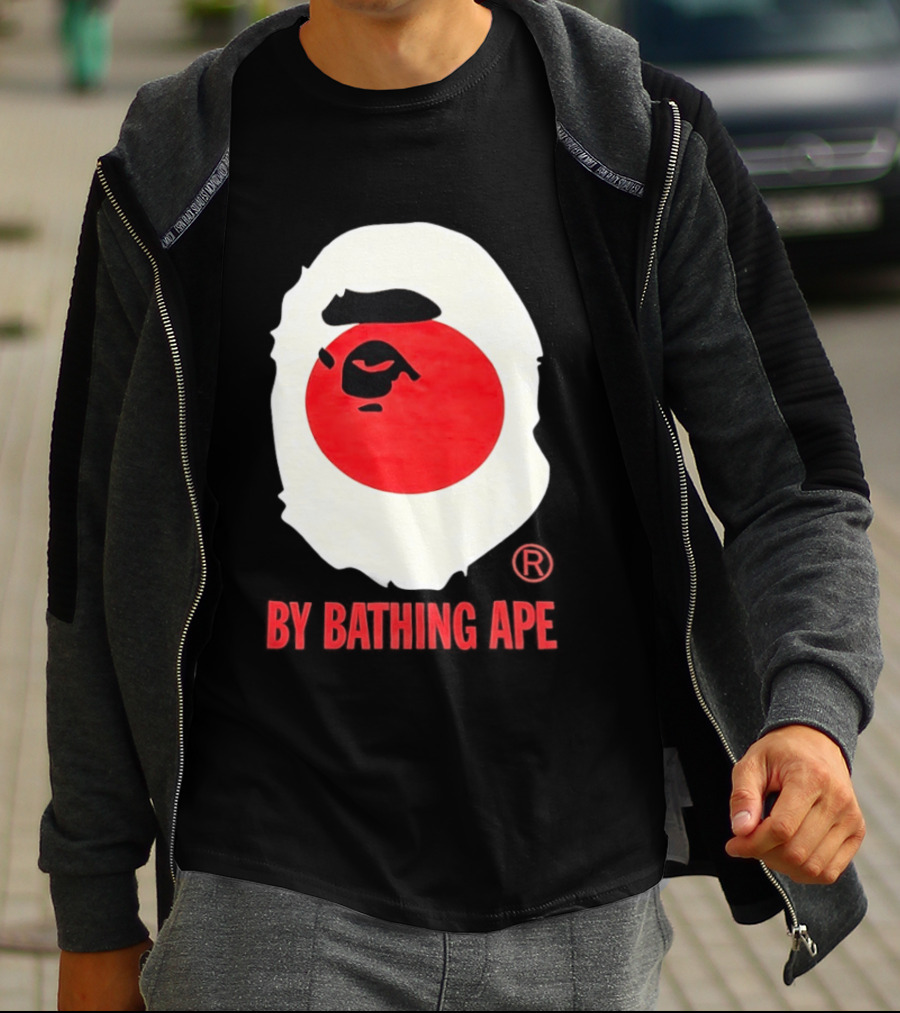 By Bathing Ape Japan Flag T-Shirt