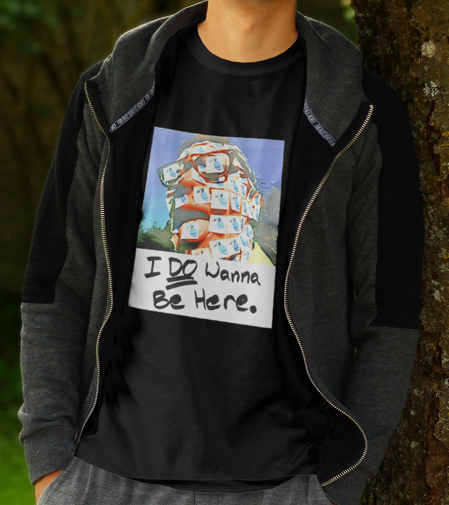 Switchfoot I Do Wanna Be Here Post It Note Collage T-Shirt