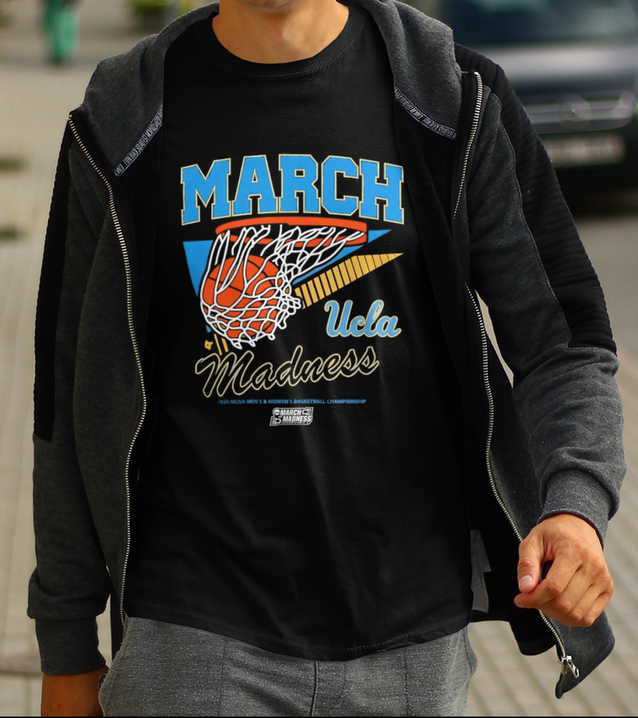 UCLA Bruins March Madness Basketball 2026 T-Shirt