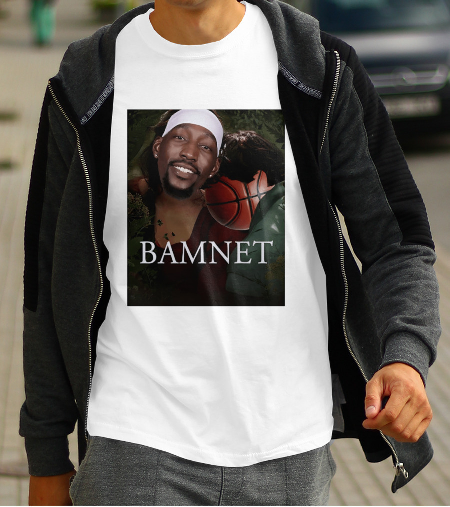 Bamnet Bam Adebayo Miami Heat Meme Basketball Headband T-Shirt