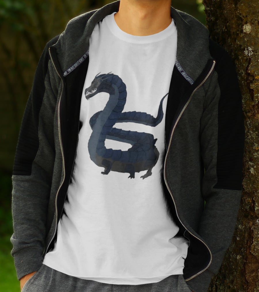 Behir Creature Dungeons And Dragons Fantasy Monster T-Shirt