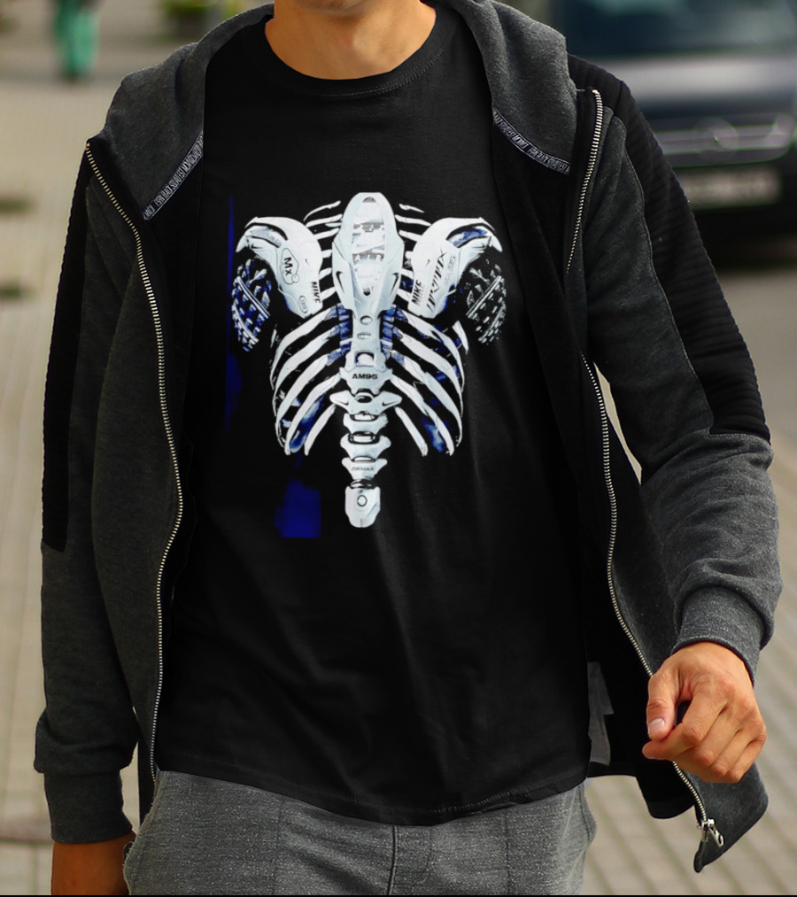 Air Max 95 AM95 Skeleton Rib Cage Sneakers T-Shirt
