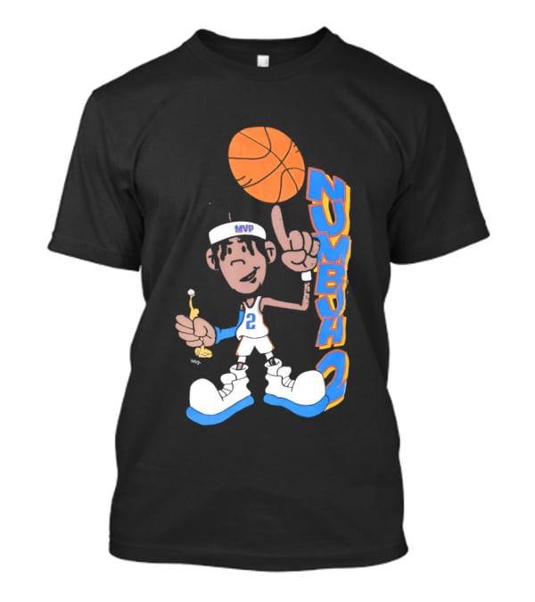 Jalen Brunson MVP Numbuh 2 New York Knicks Basketball T-Shirt