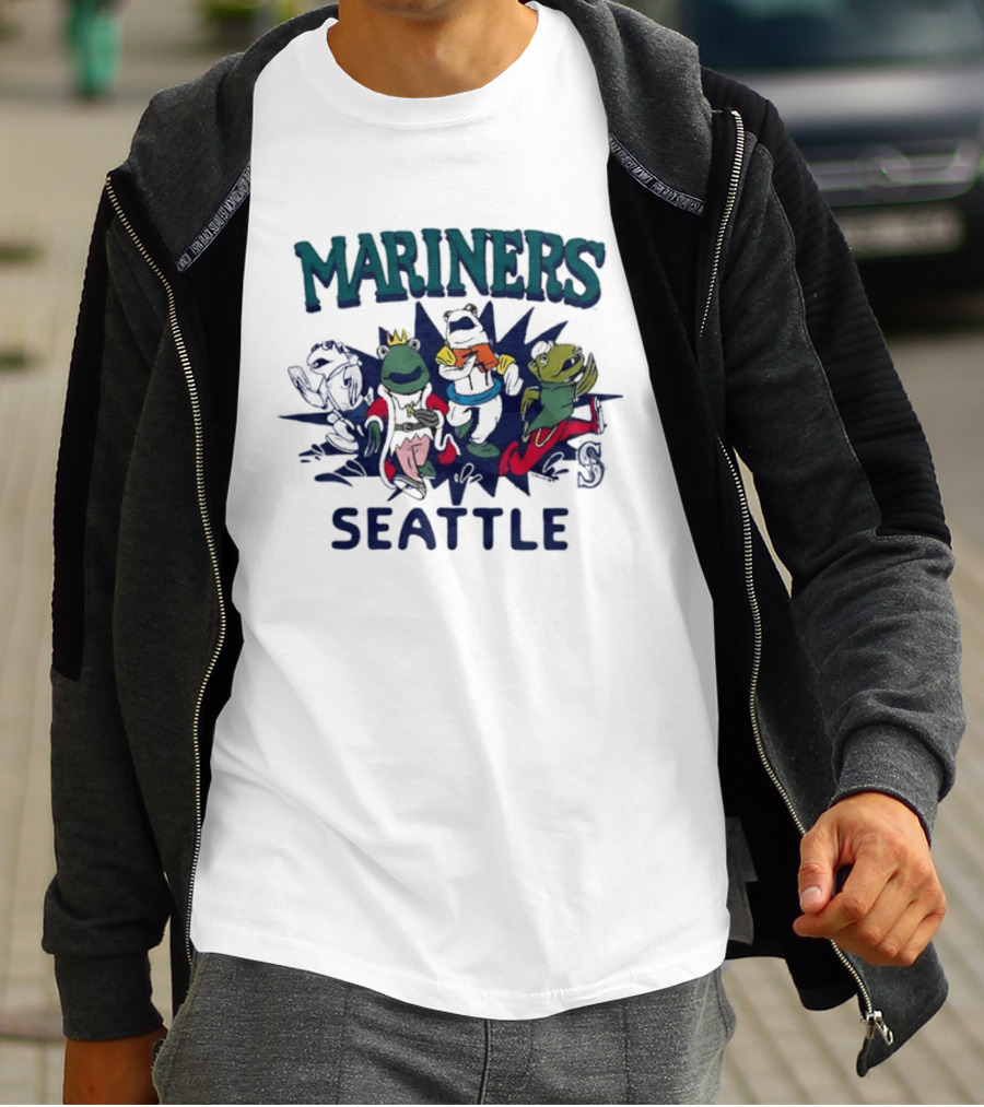 Mariners Seattle Frogs Racing Team T-Shirt