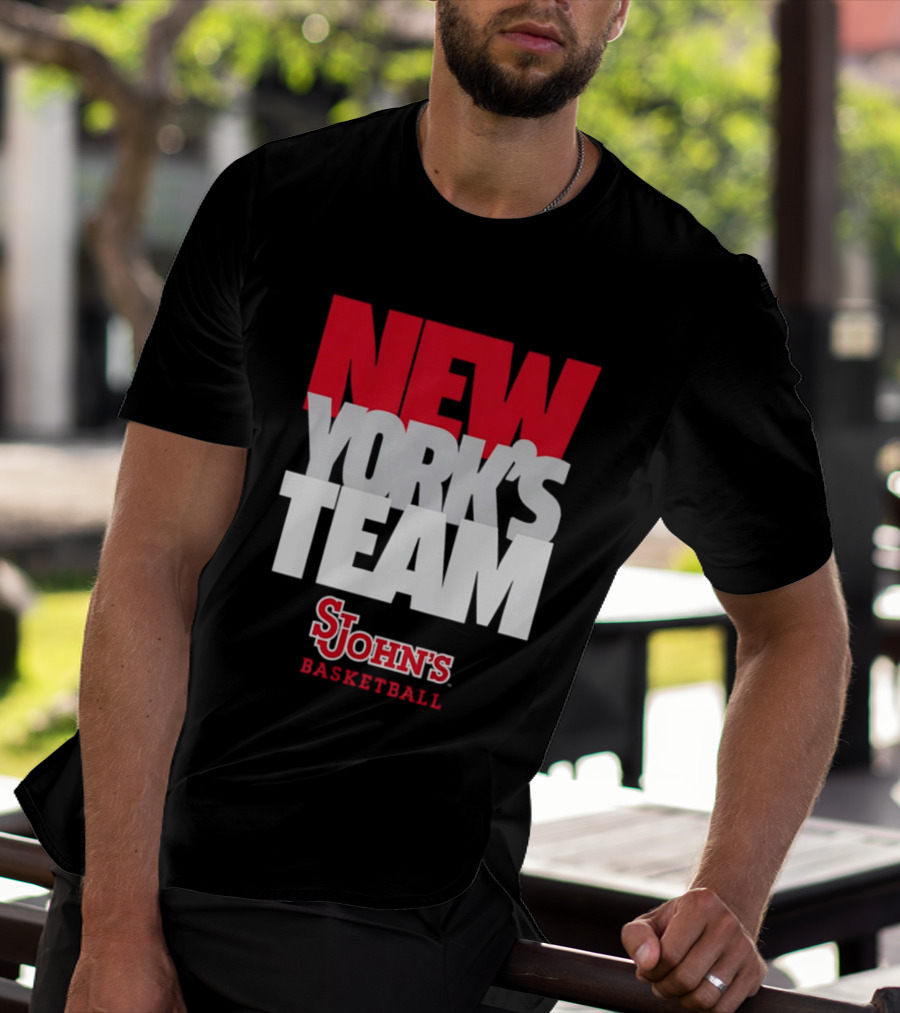 New York's Team St John's Basketball T-Shirt