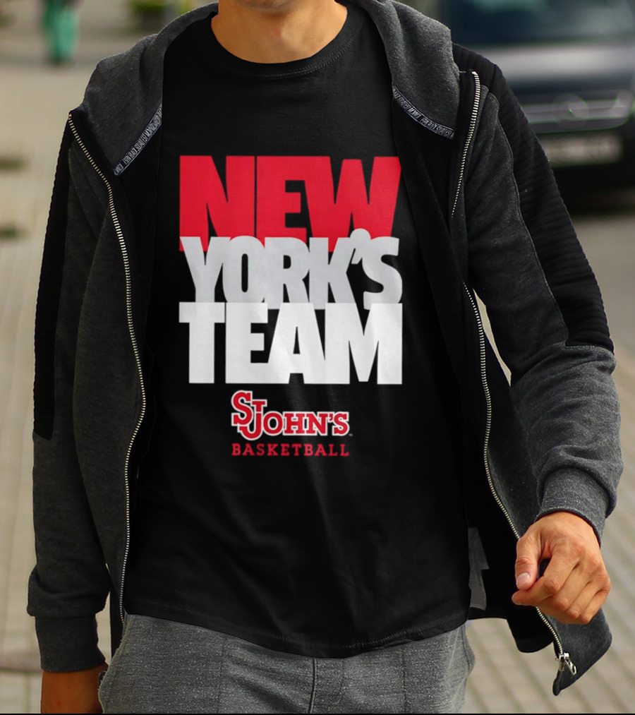New York's Team St John's Basketball T-Shirt