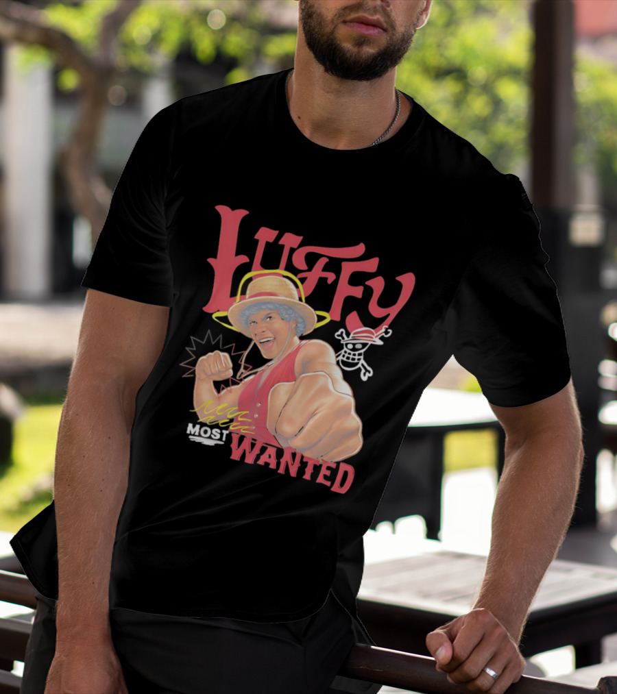 Luffy Most Wanted One Piece Live Action Season 2 T-Shirt