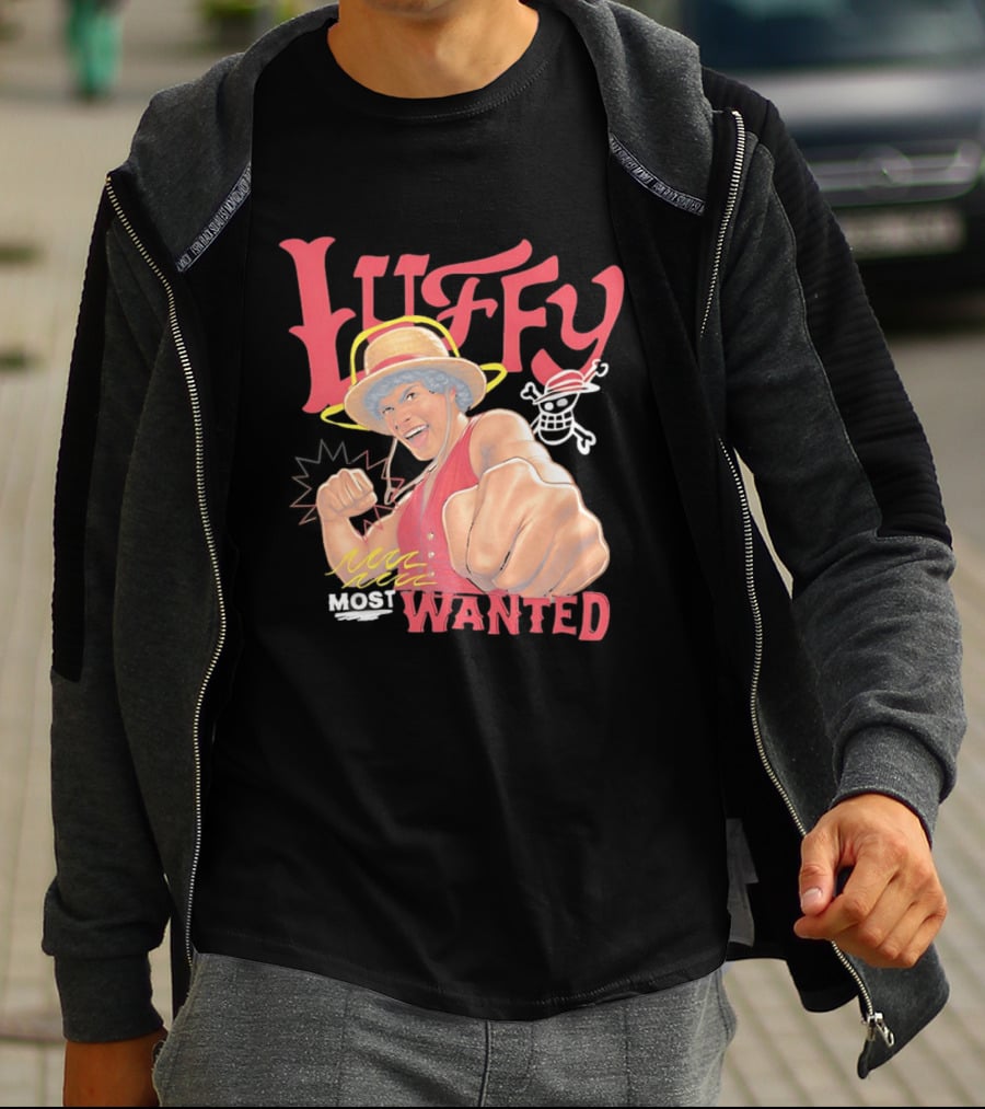 Luffy Most Wanted One Piece Live Action Season 2 T-Shirt