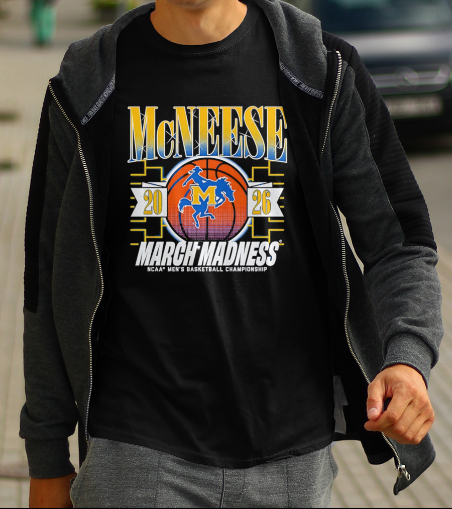 McNeese Cowboys 2026 NCAA Men's Basketball Championship March Madness T-Shirt