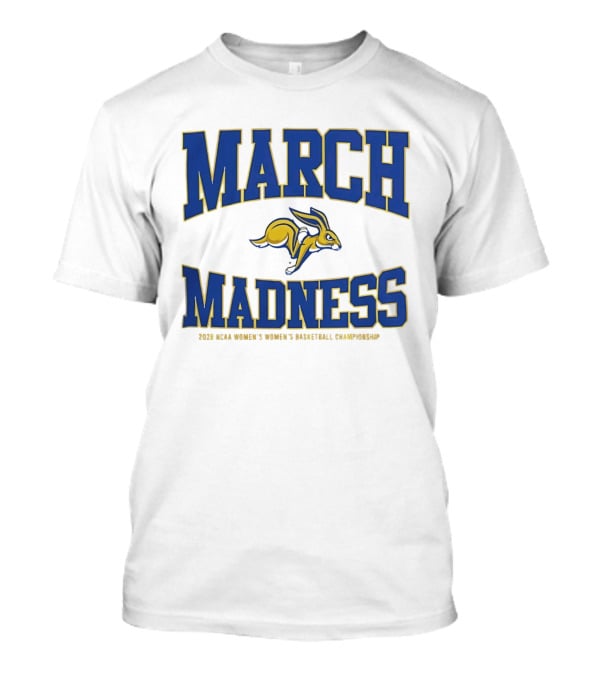 South Dakota State Jackrabbits NCAA 2026 Women's Basketball March Madness Championship T-Shirt