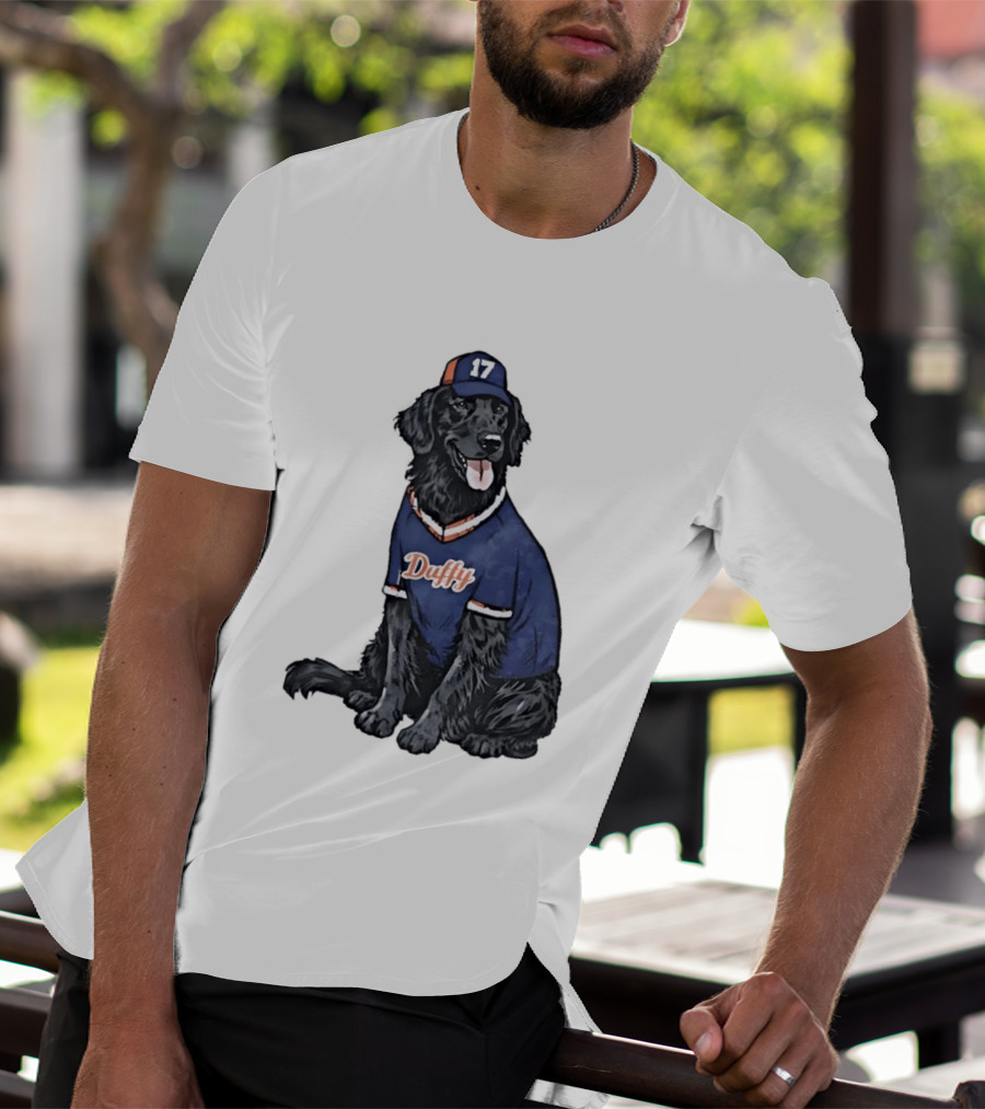Keith Hernandez 17 New York Mets Duffy Jersey Dog T-Shirt