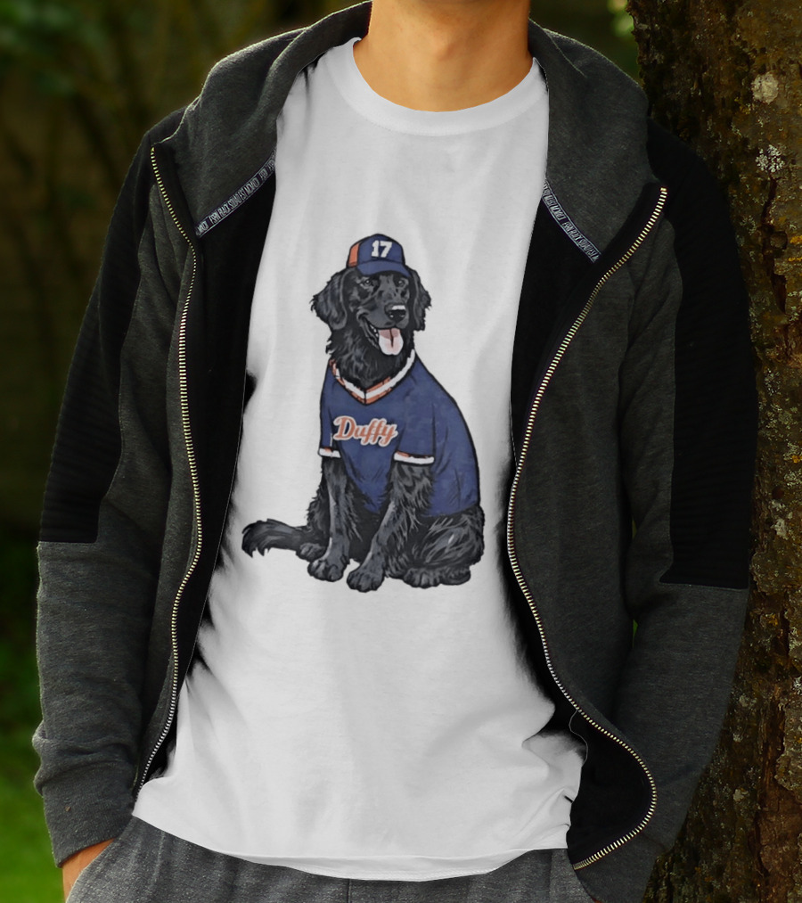 Keith Hernandez 17 New York Mets Duffy Jersey Dog T-Shirt