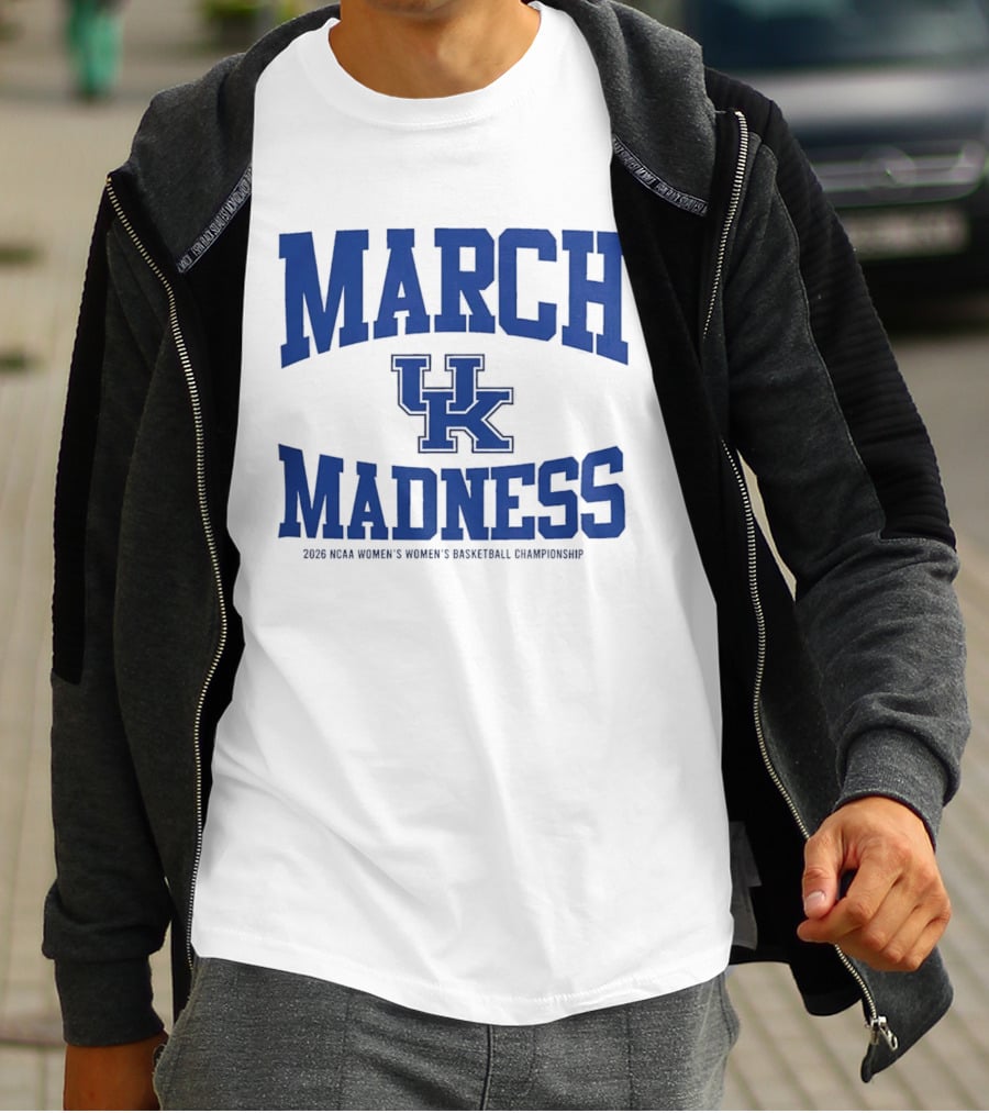 2026 NCAA Women's Basketball March Madness Kentucky Wildcats Championship T-Shirt