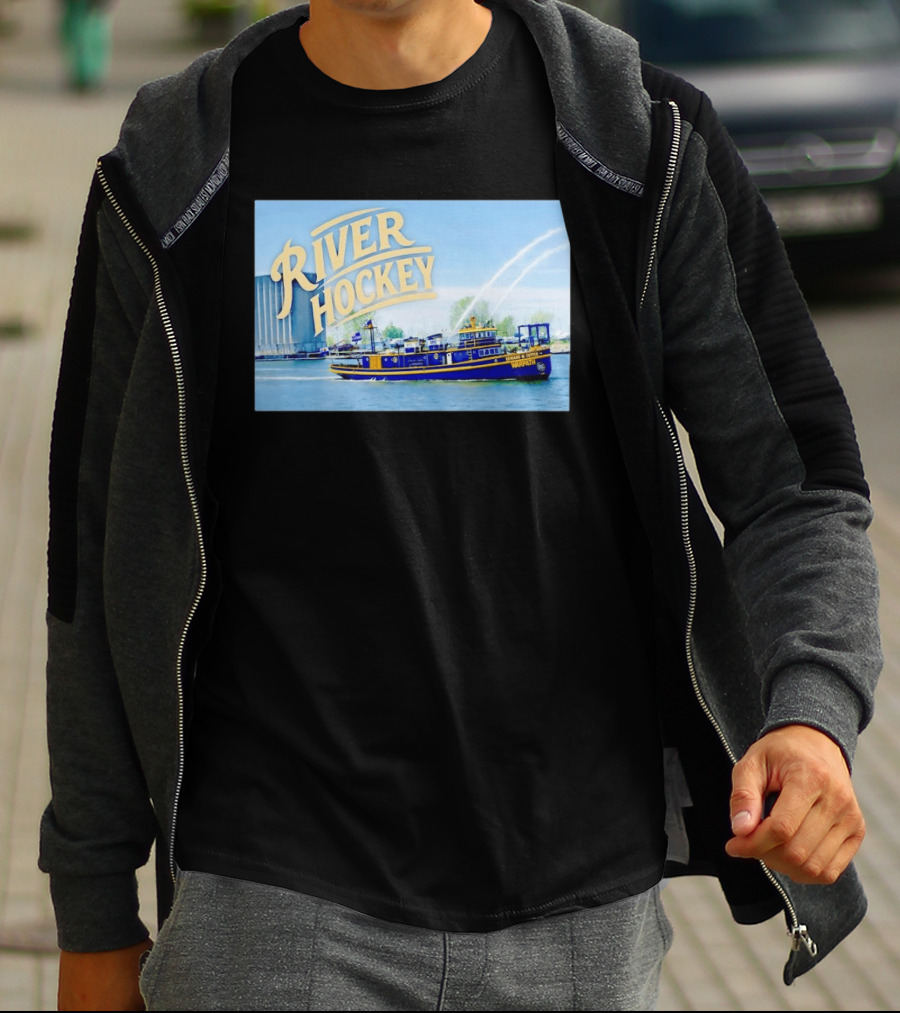 Buffalo Sabres Warpath Harbour Tugboat River Hockey T-Shirt