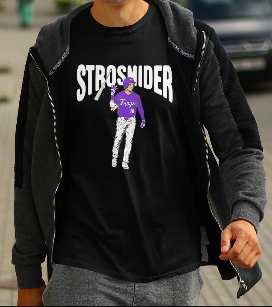 Strosnider Frogs TCU Baseball Player 11 T-Shirt