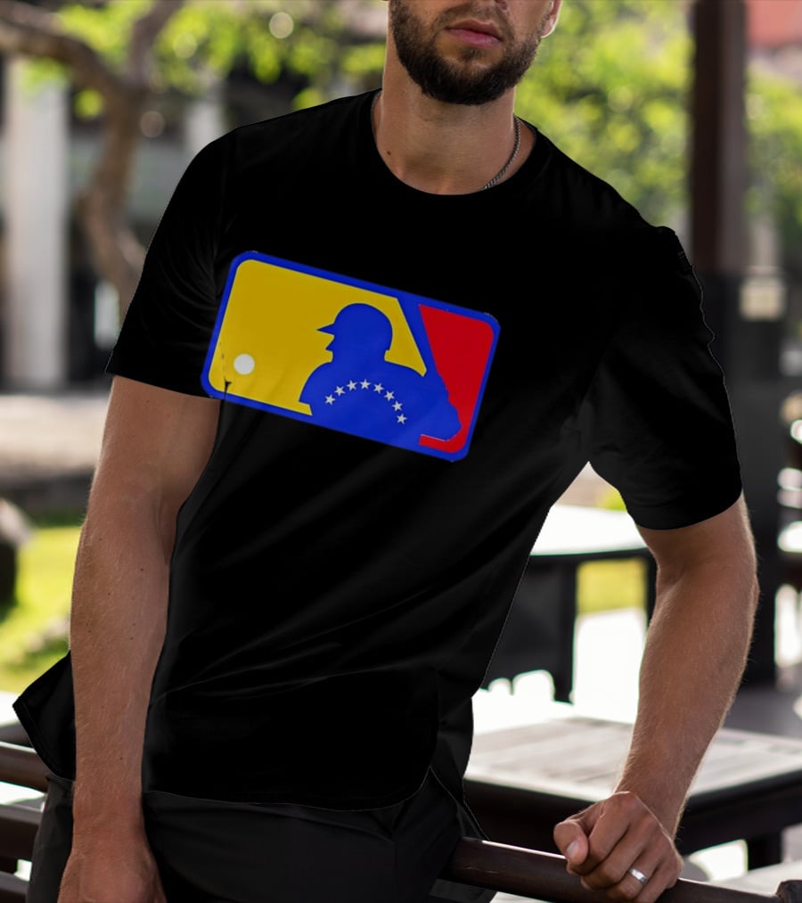 Stars And Bars Baseball T-Shirt