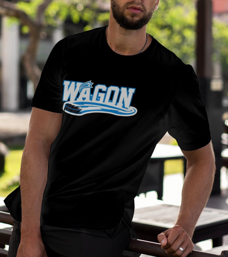 NHL Colorado Avalanche Wagon Hockey Puck T-Shirt