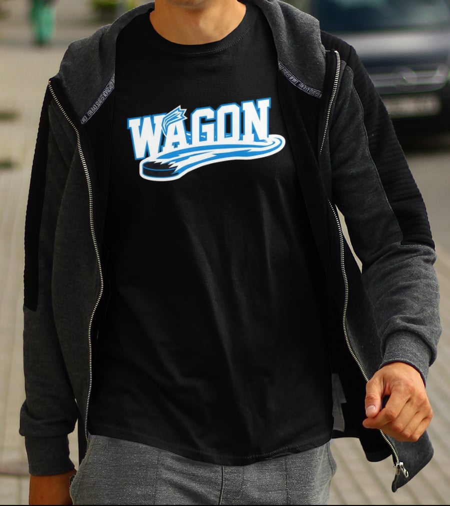 NHL Colorado Avalanche Wagon Hockey Puck T-Shirt