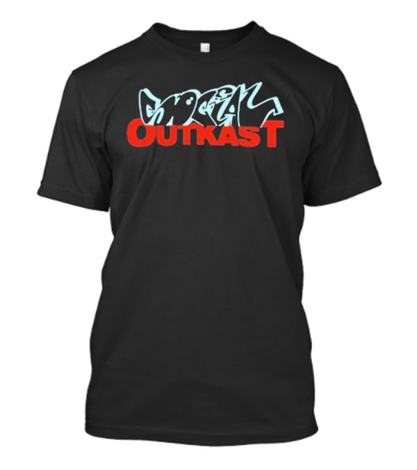 Brotherakia Social Outkast Graffiti Red T-Shirt