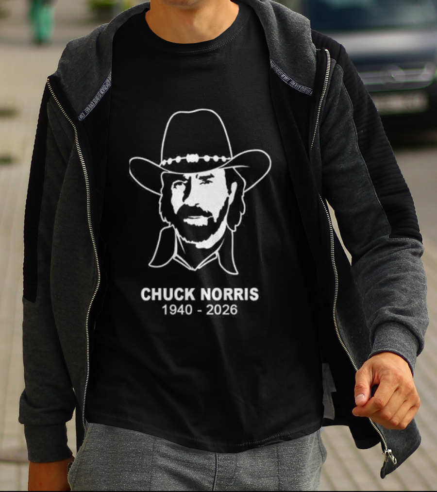 Chuck Norris Forever In Our Memories 1940 2026 WWE Legend 2 Sides T-Shirt