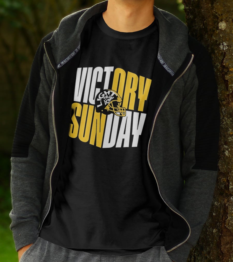 Victory Sunday Light The Dome Helmet T-Shirt