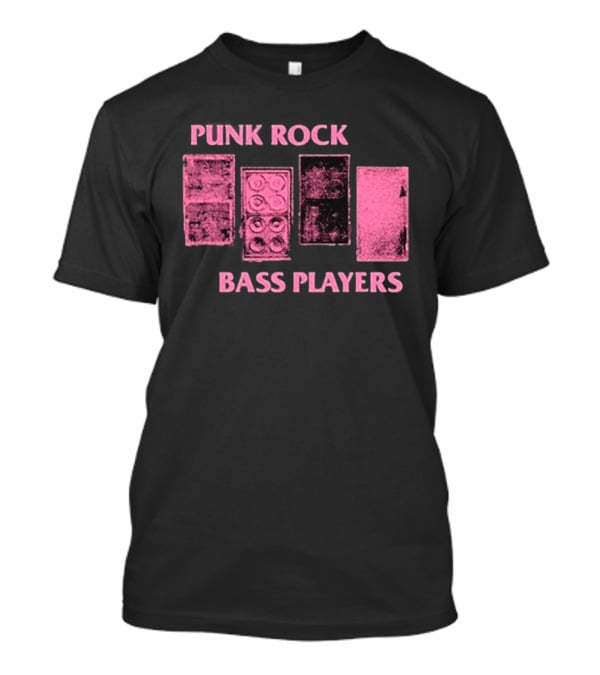 Punk Rock Bass Players Amplifier Speaker Stacks T-Shirt