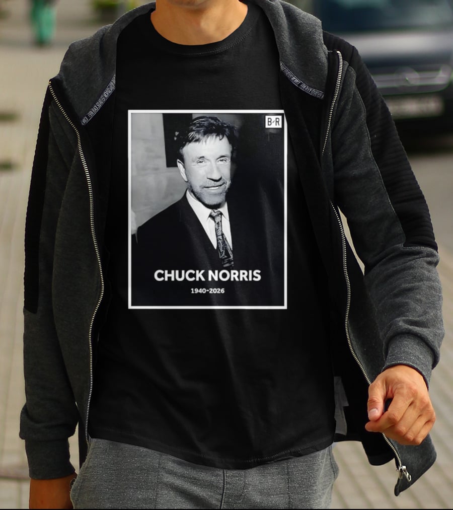 Chuck Norris 1940 2026 B R Legend T-Shirt