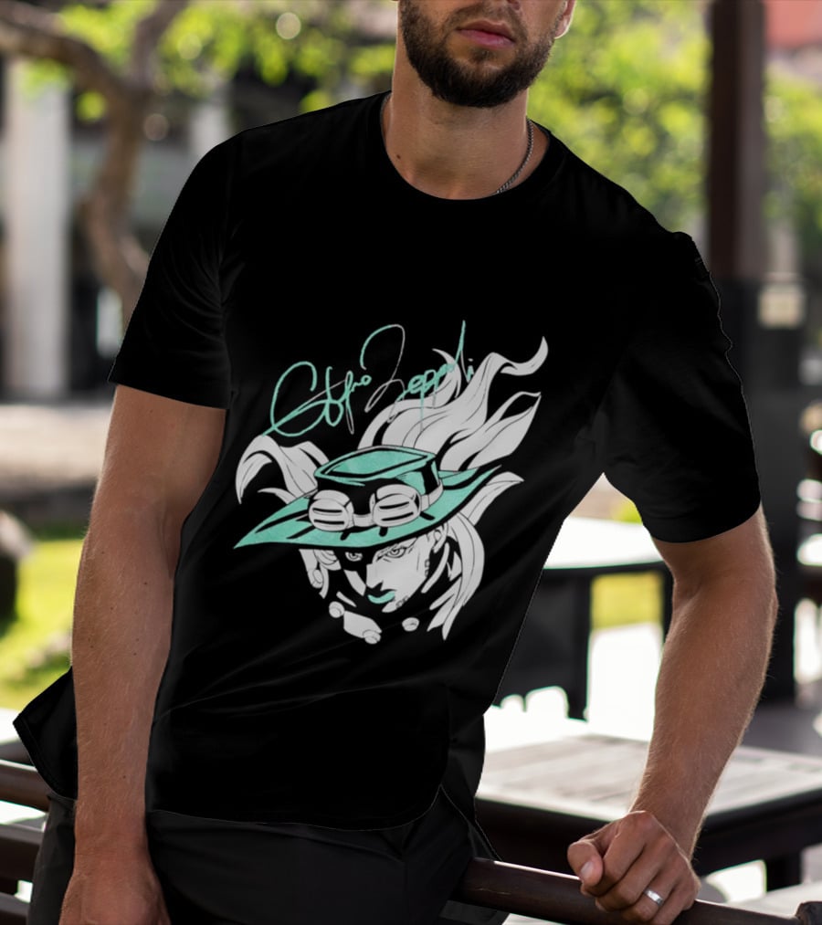 Gyro Zeppeli Steel Ball Run T-Shirt