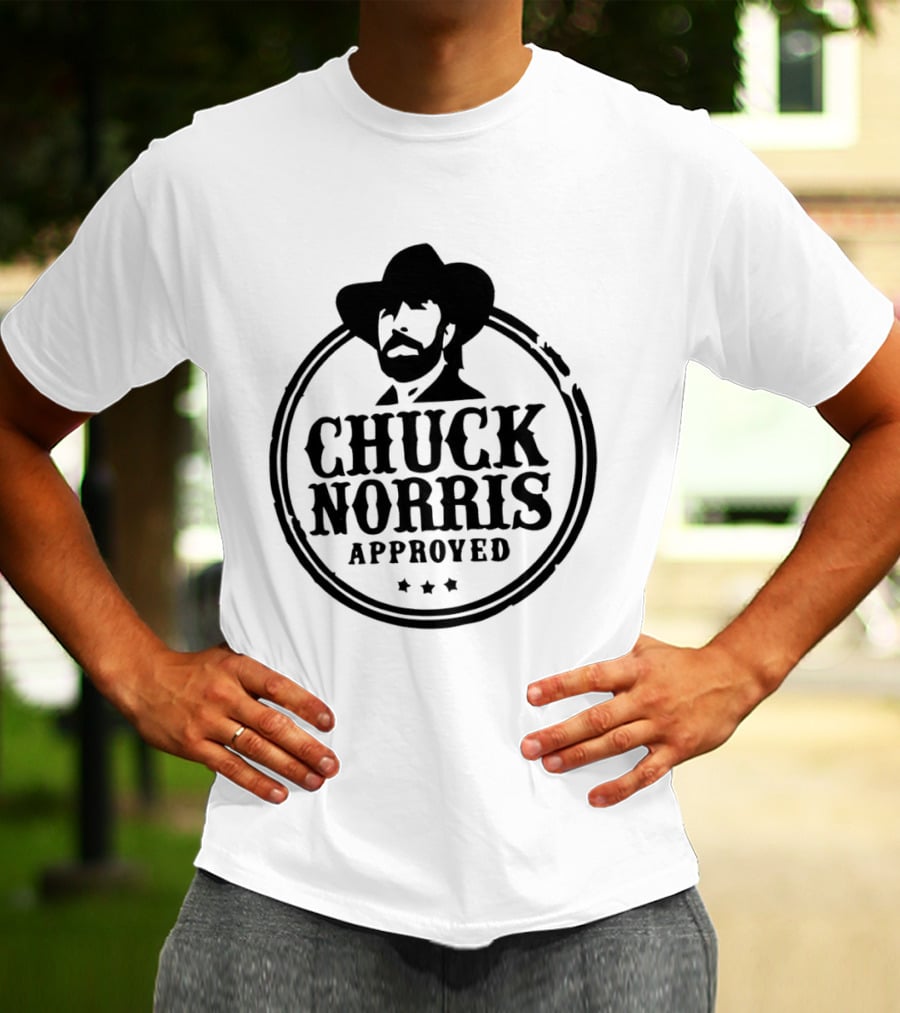 Chuck Norris Approved Cowboy Seal T-Shirt