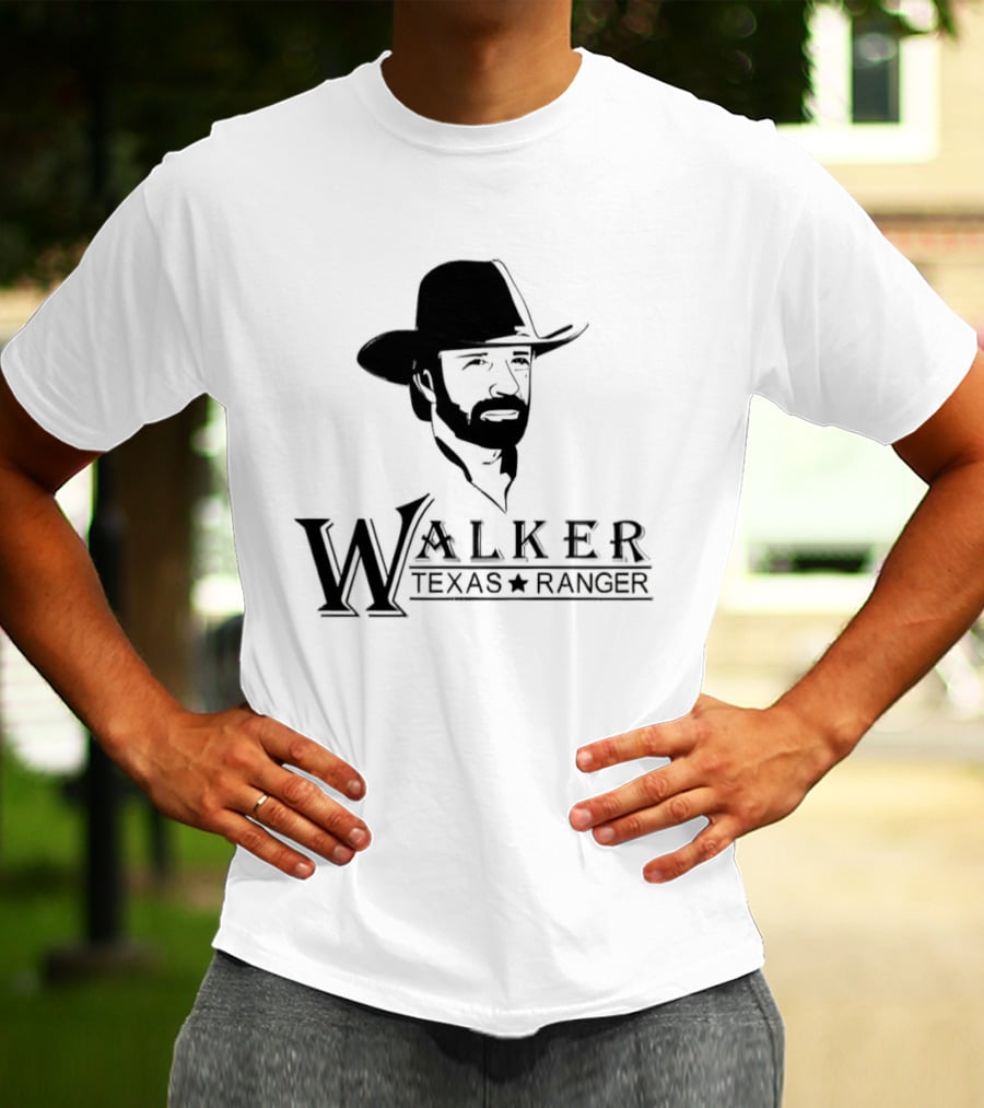 Walker Texas Ranger Chuck Norris Cowboy T-Shirt