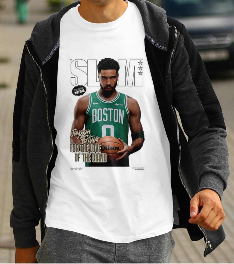 SLAM 261 Jayson Tatum Boston Celtics For The Love Of The Grind T-Shirt