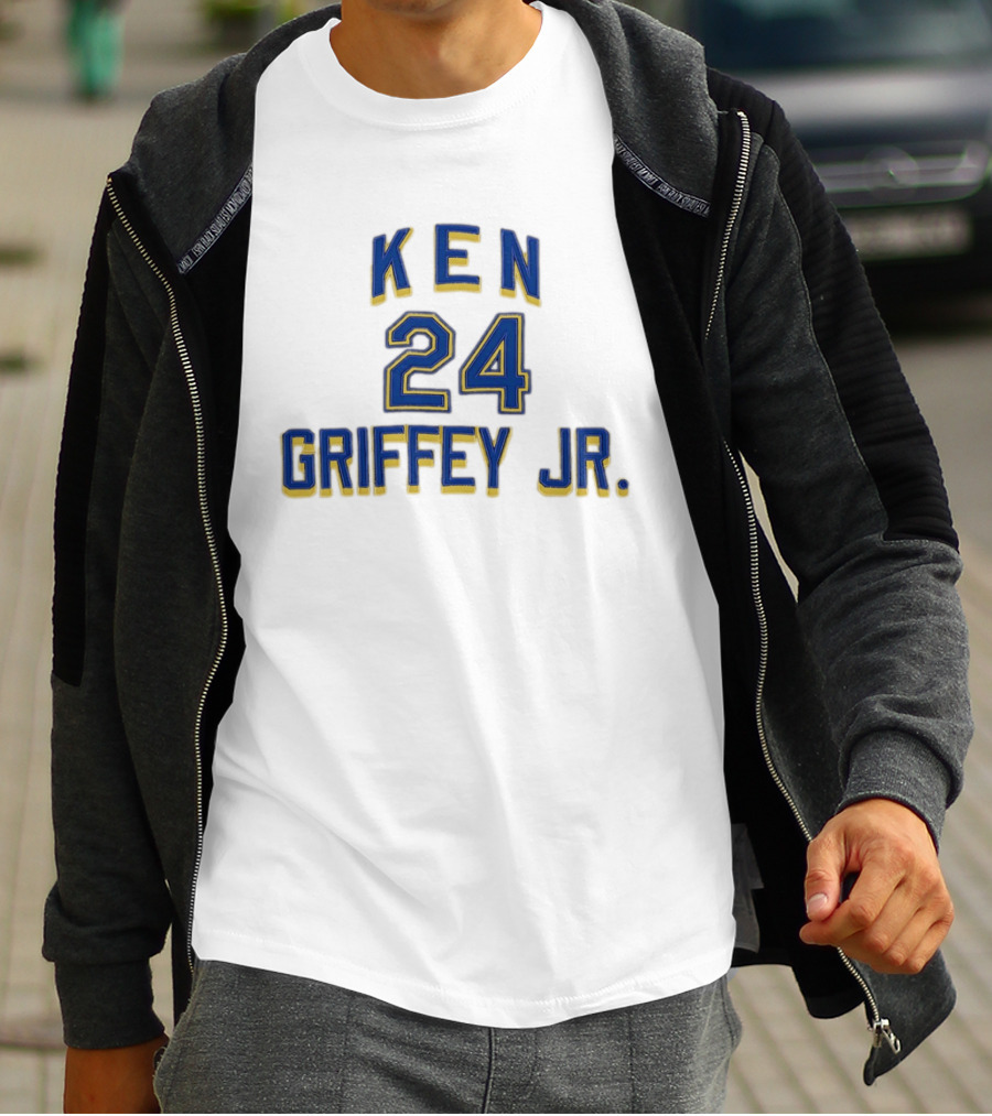 Ken Griffey Jr 24 Seattle Mariners Classic Baseball T-Shirt