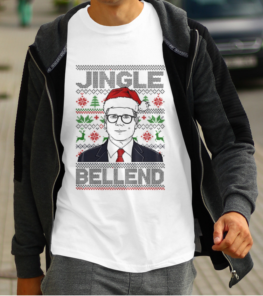 Original Keir Starmer Jingle Bell End Ugly Christmas Sweater T-Shirt