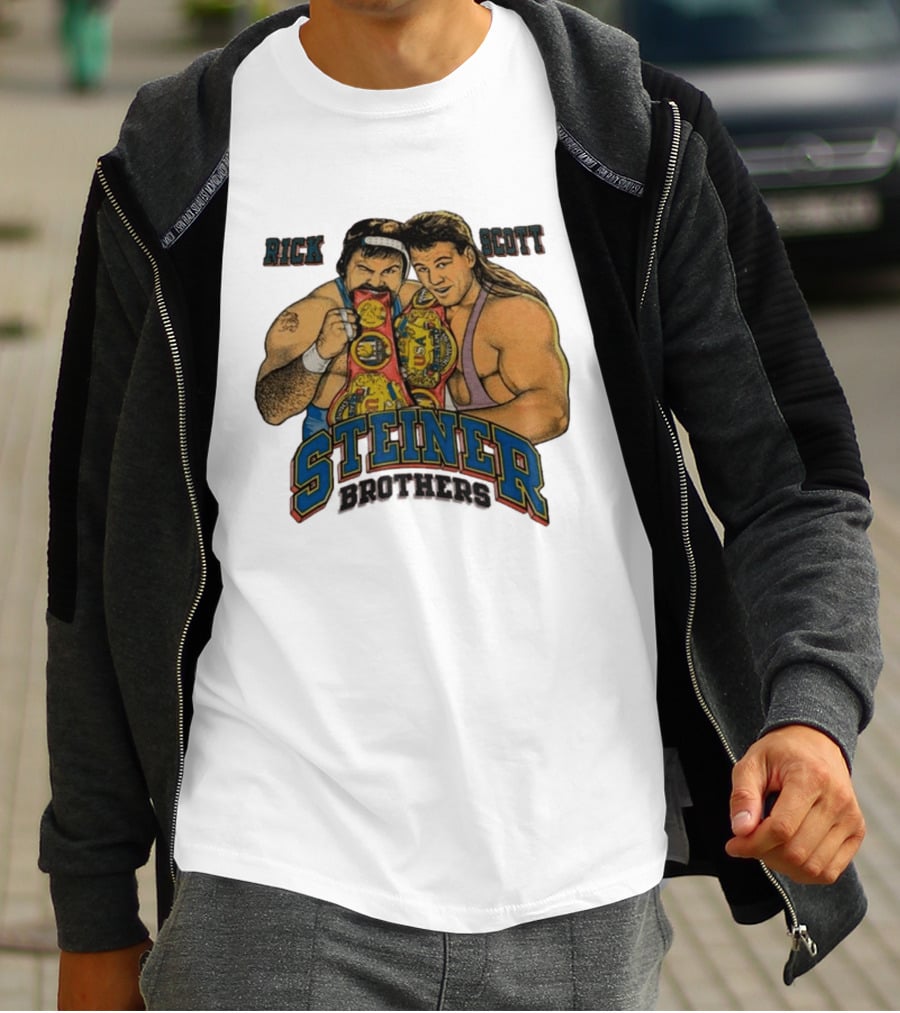 Rick Scott Steiner Brothers Wrestling Champions T-Shirt