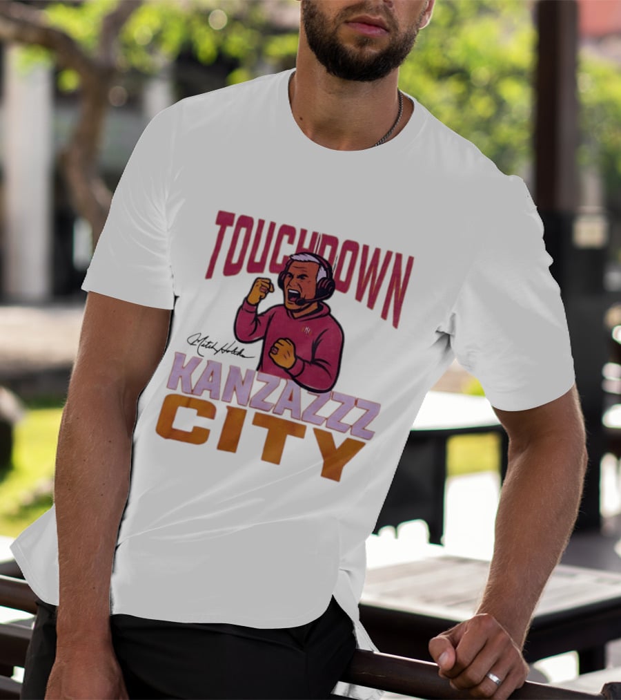 Kanzazzz City Touchdown Mitch Holthus T-Shirt