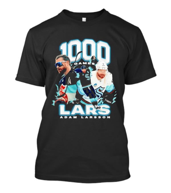 Adam Larsson 1000 Games Lars Hockey Milestone T-Shirt