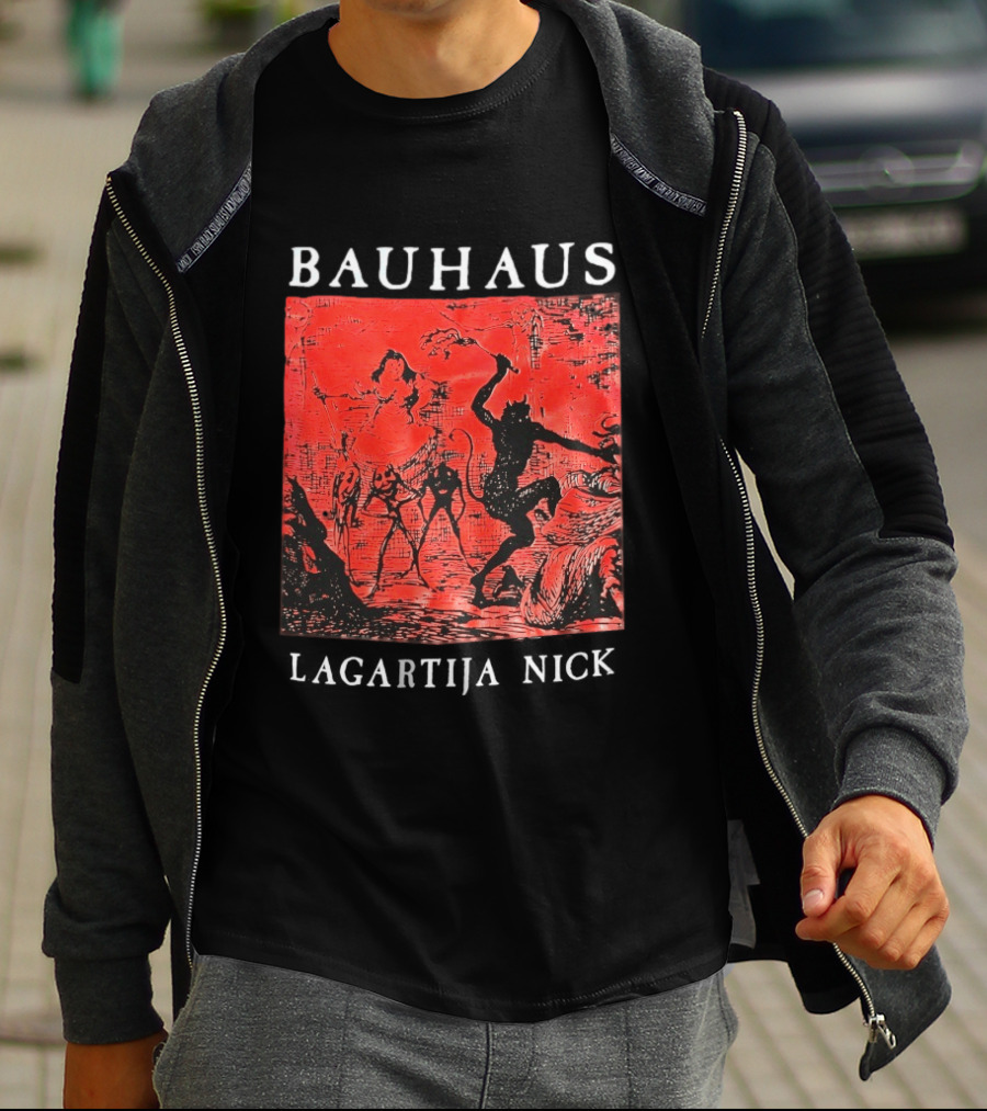 Bauhaus Lagartija Nick Mythical Creature Devil T-Shirt