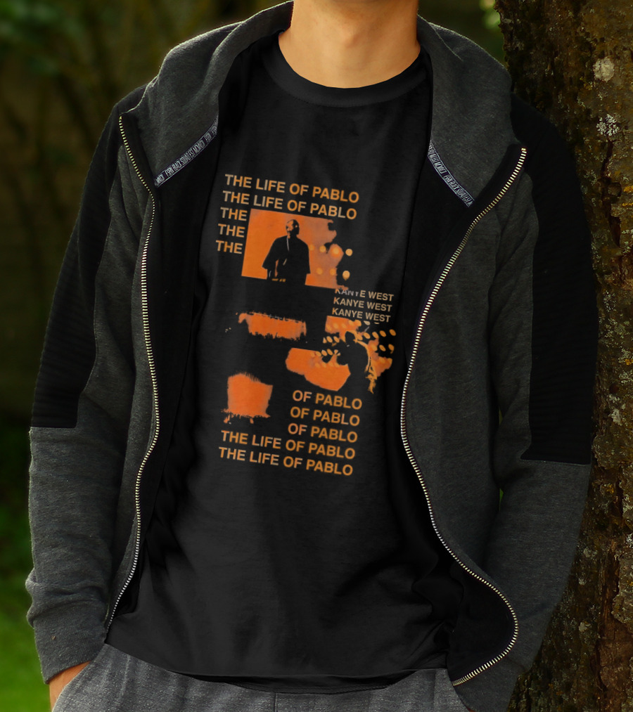 Kanye West The Life Of Pablo Album Cover T-Shirt