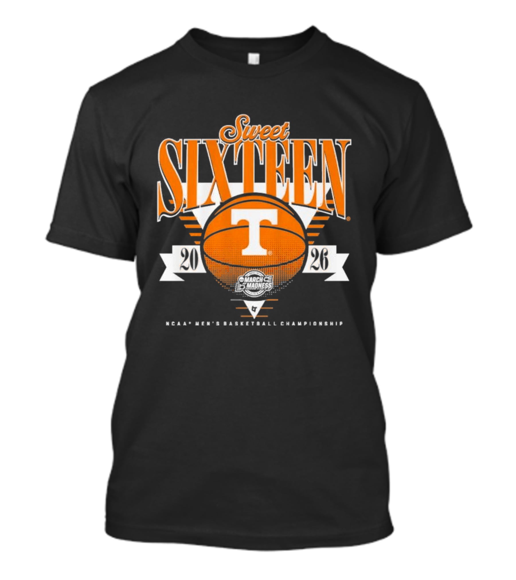 Sweet Sixteen Tennessee Volunteers MBB 2026 Basketball Celebration T-Shirt