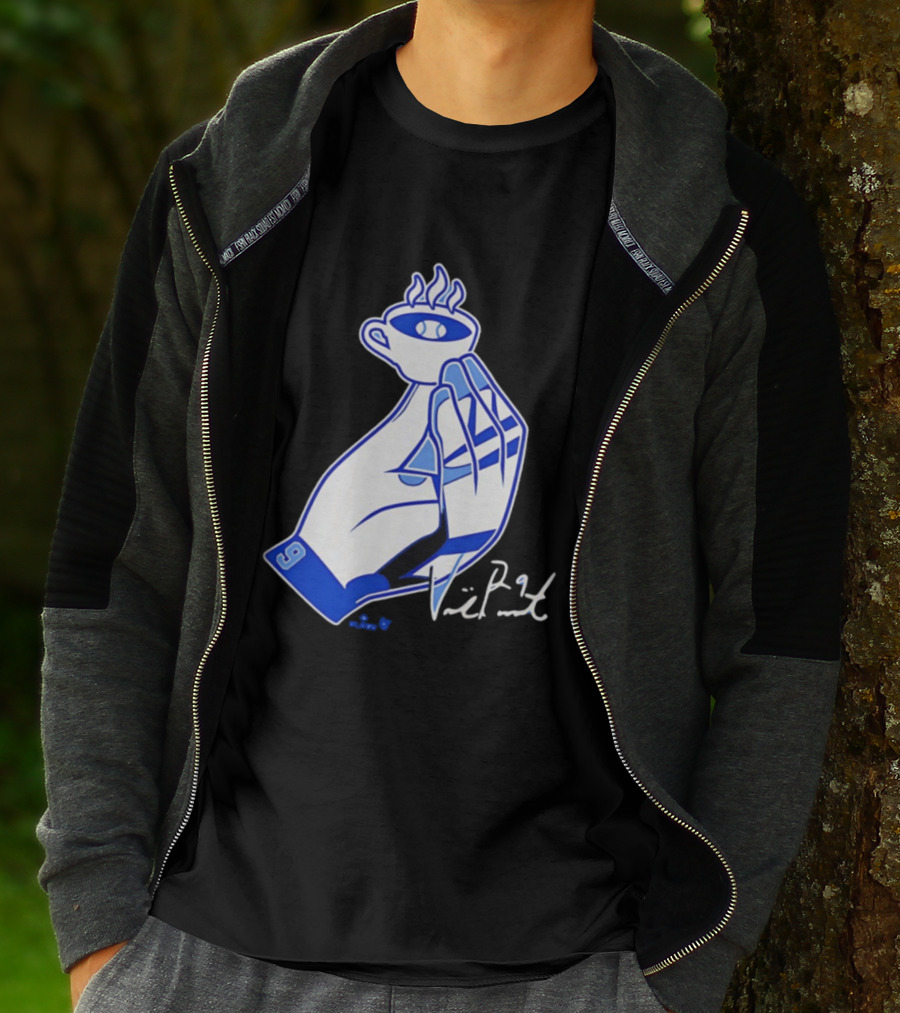 Vinnie Pasquantino Che Vuoi Espresso 9 Baseball Glove Cup Signature T-Shirt