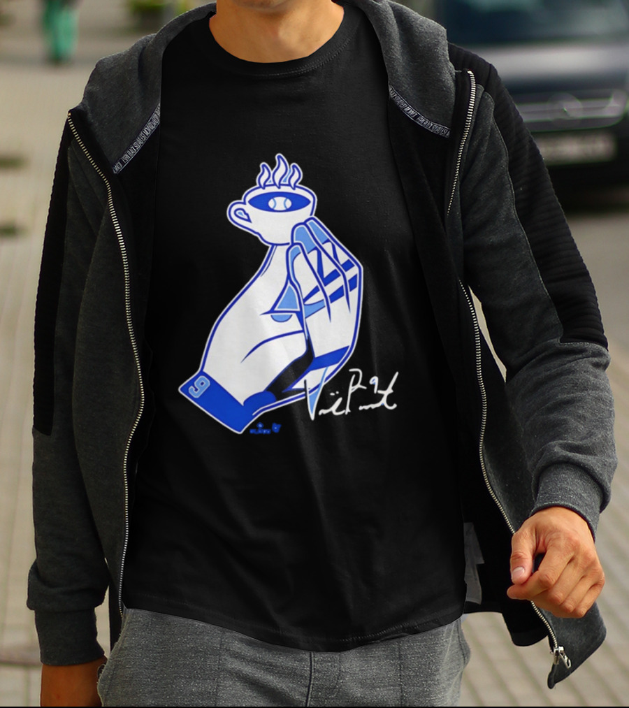 Vinnie Pasquantino Che Vuoi Espresso 9 Baseball Glove Cup Signature T-Shirt