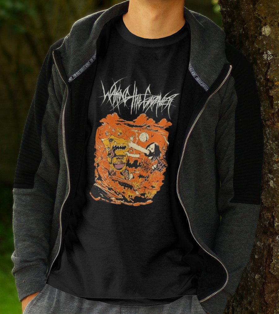 Waking The Cadaver Don Vs Wheat Monster Battle Scene T-Shirt