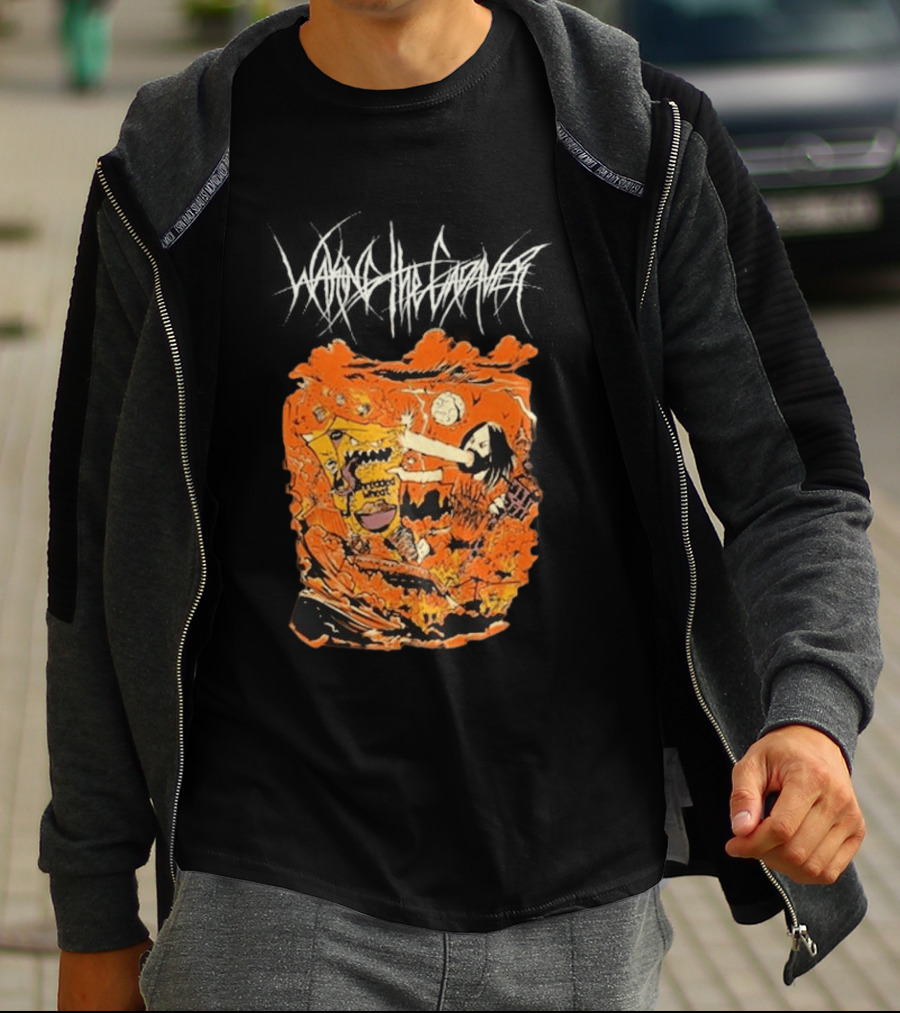 Waking The Cadaver Don Vs Wheat Monster Battle Scene T-Shirt