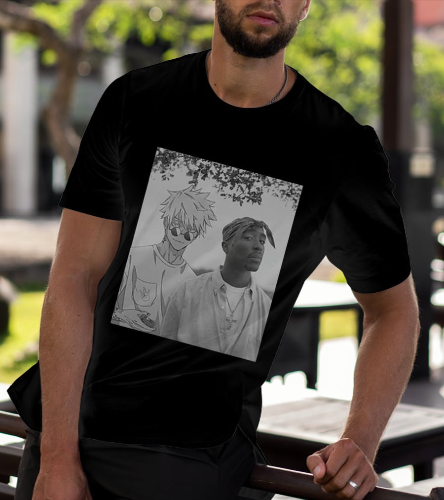 Jujutsu Kaisen X Tupac Collaboration All Eyez On Me T-Shirt
