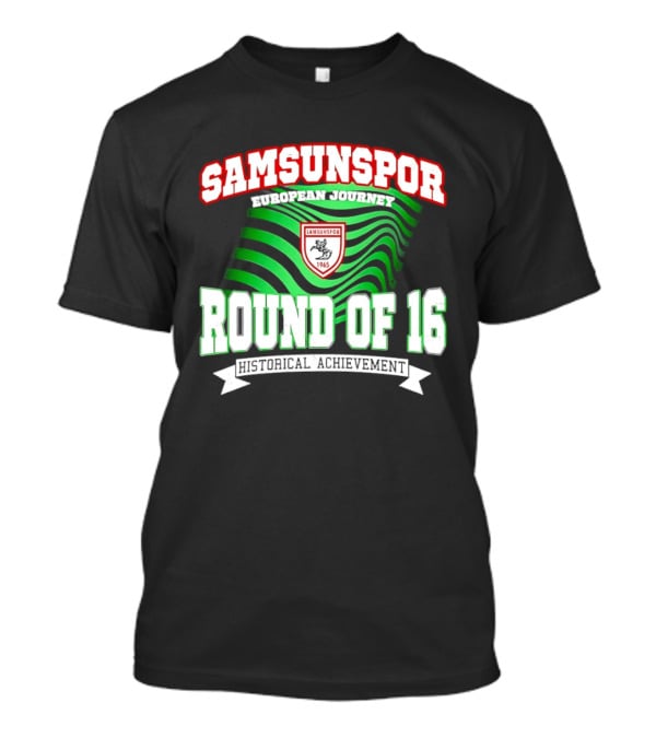 Samsunspor European Journey 1965 Round Of 16 Historical T-Shirt