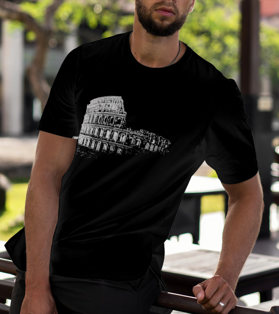 Ancient Rome Colosseum Roman Amphitheatre Historic Landmark Italy T-Shirt