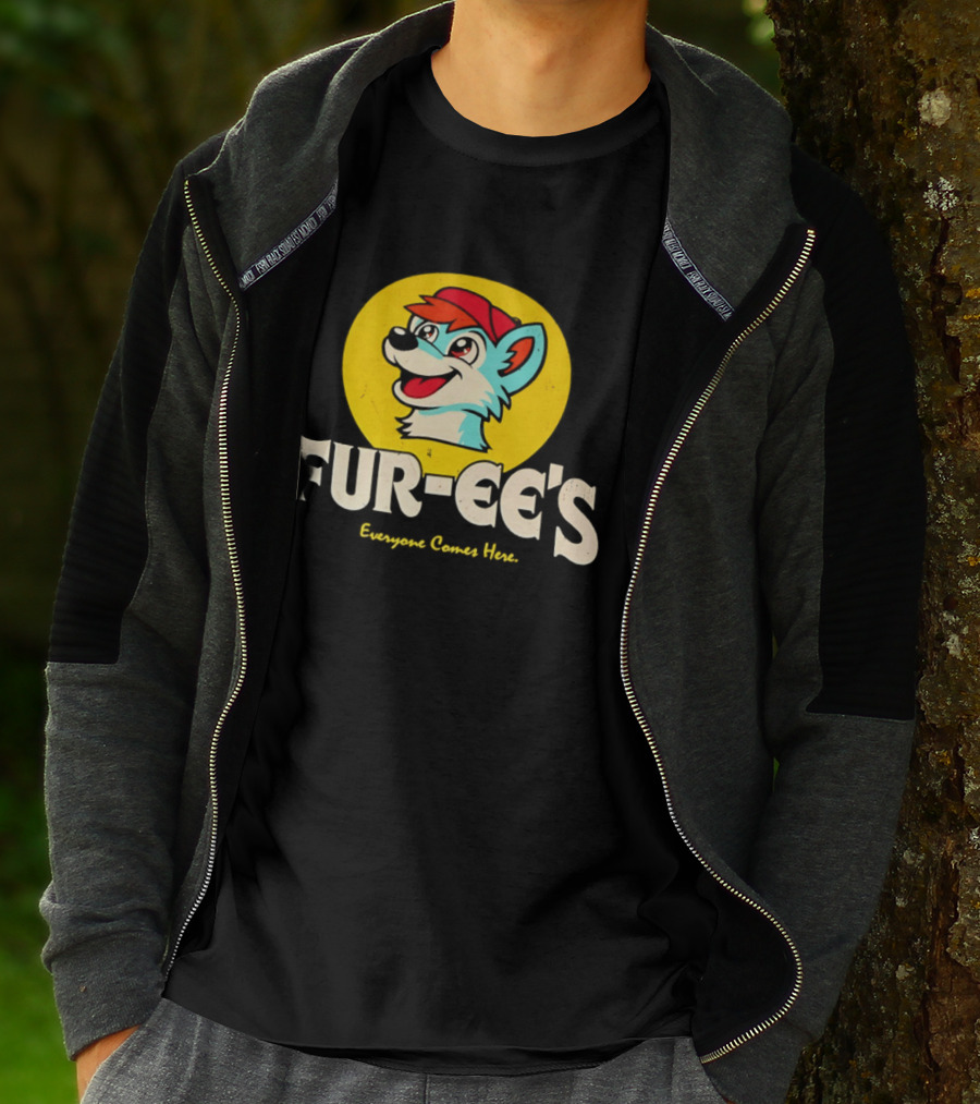 Fur EE's Everyone Comes Here Buc Ee's T-Shirt