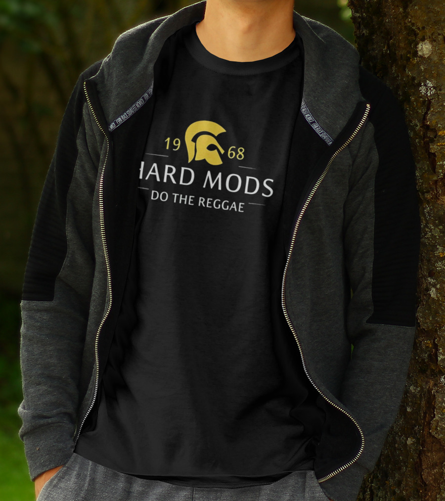 1968 Hard Mods Do The Reggae Spartan Helmet T-Shirt