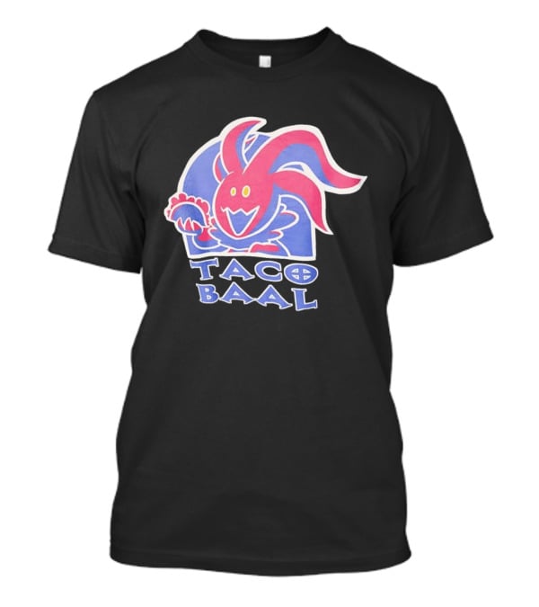 Taco Baal Jester Demon Holding Taco T-Shirt