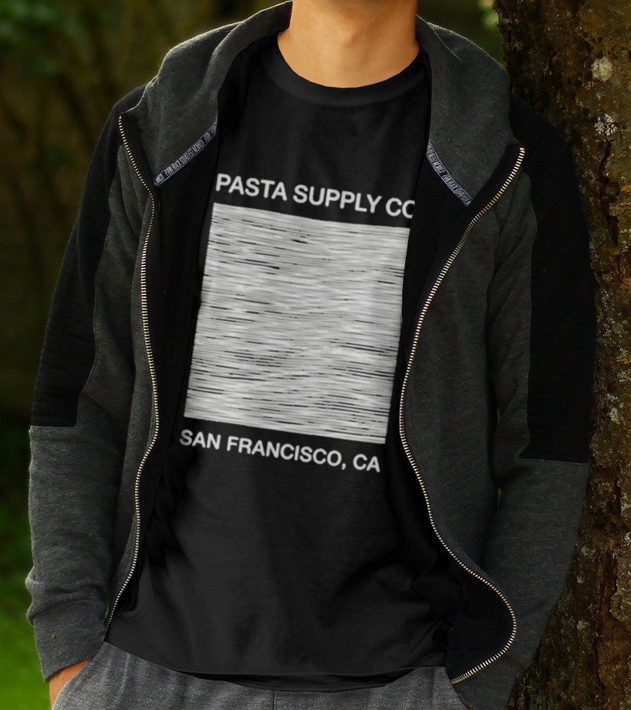 Pasta Supply Co San Francisco CA Unknown Pleasures T-Shirt